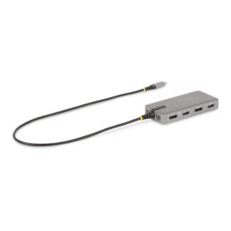 StarTech.com USB-C Triple Monitor Multiport Adapter, Dual 4K 60Hz + 4K 30Hz HDMI & DisplayPort, 3-Port USB 10Gbps Hub, 100W PD Pass-Through, GbE, Travel Dock, Windows & ChromeOS - Hub Startech 117B-USBC-MULTIPORT Γκρι 100 W