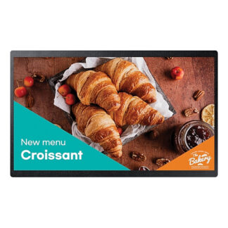 Samsung QB24C Digital signage flat panel 61 cm (24") LED Wi-Fi 250 cd/m² Full HD Black Built-in processor Tizen 16/7 - Οθόνη Videowall 24″ 23,8″
