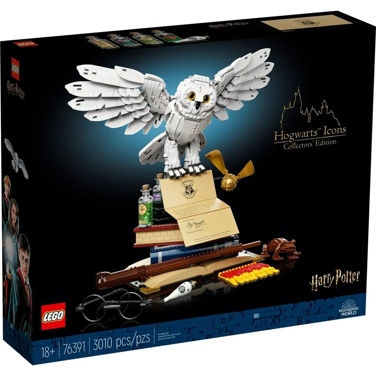 Παιχνίδι Kατασκευή Lego HOGWART ICONOS - EDICION COLECCIONISTA Μαύρο