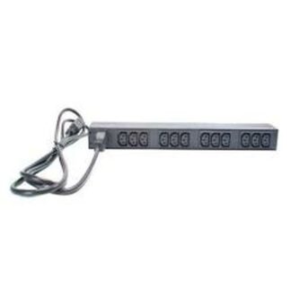 APC Rack PDU Basic AP9565 1U 16A 208/230V (12)C13 Μαύρο