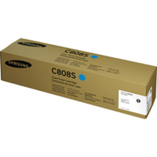 Samsung CLT-C808S Γνήσιο Toner Laser Εκτυπωτή Κυανό 20000 Σελίδων (SS560A)