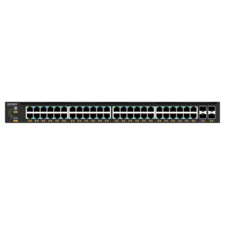 NetGear GSM4352 Managed L2 PoE+ Switch με 48 Θύρες Gigabit (1Gbps) Ethernet και 4 SFP Θύρες