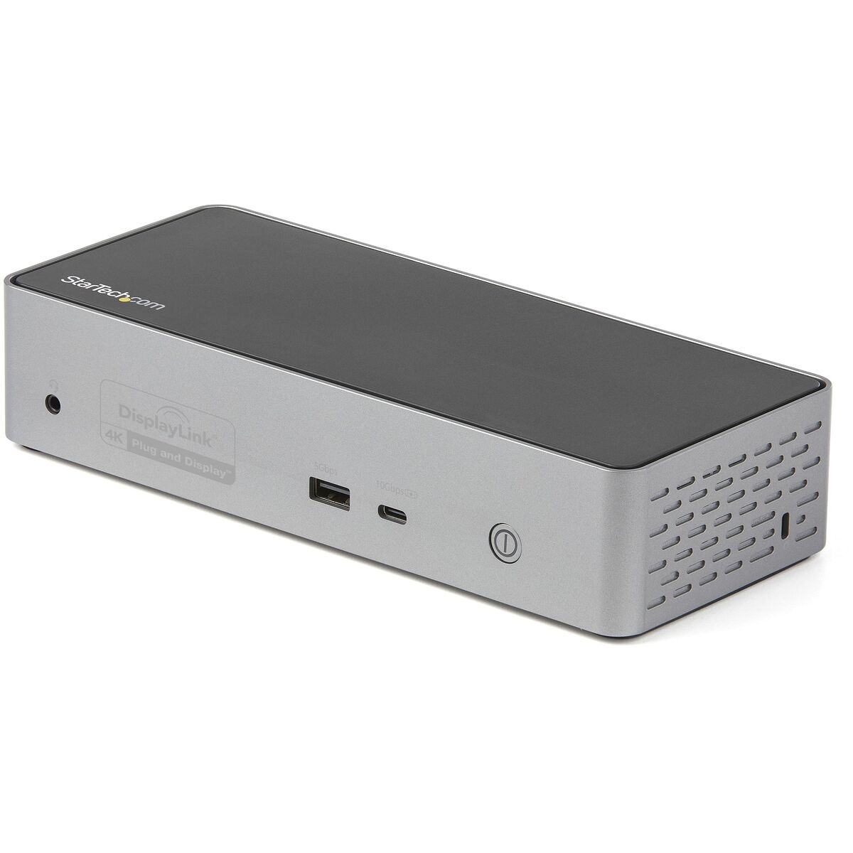 StarTech USB-C Docking Station με HDMI/DisplayPort 4K PD Ethernet και συνδεση 4 Οθονών Ασημί (DK31C4DPPDUE)