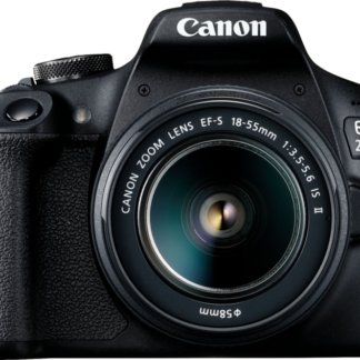Canon DSLR Φωτογραφική Μηχανή EOS 2000D Crop Frame Kit (EF-S 18-55mm F3.5-5.6 IS ΙΙ) Black