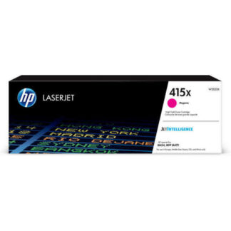 HP 415X Γνήσιο Toner Laser Εκτυπωτή Ματζέντα High Yield 6000 Σελίδων (W2033X)