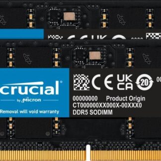 Crucial DDR5-4800 Kit       64GB 2x32GB SODIMM CL40 (16Gbit)