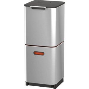 Joseph Joseph Waste Bin Totem 40 L Stainless Steel