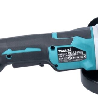 Makita Τροχός 125mm Μπαταρίας με Ρύθμιση Στροφών 18V Solo Κωδικός: DGA515Z
