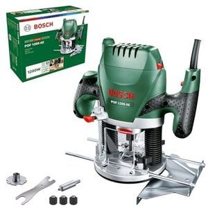 Bosch POF 1200 AE Κάθετη Φρέζα 1200W με Ρύθμιση Ταχύτητας και με Σύστημα Αναρρόφησης