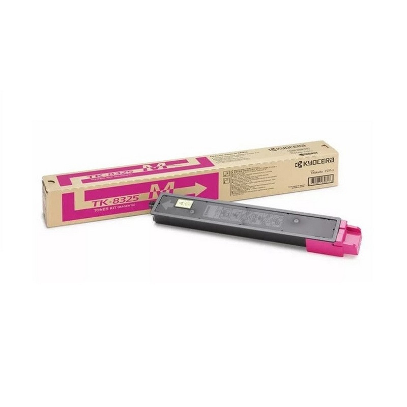 Kyocera TK-8325M Γνήσιο Toner Laser Εκτυπωτή Ματζέντα High Yield 12000 Σελίδων (1T02NPBNL0) - Image 2