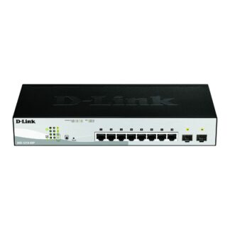 D-Link DGS-1210-08P Managed L2 PoE Switch με 8 Θύρες Gigabit (1Gbps) Ethernet και 2 SFP Θύρες