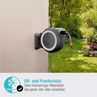 Gardena Wall-mounted Hose Box RollUp M/L (white) 25 m