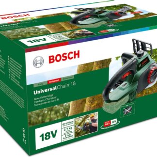 Bosch UniversalChain 18 Αλυσοπρίονο Μπαταρίας Solo 18V 3kg με Λάμα 13.5cm Κωδικός: 06008B8001