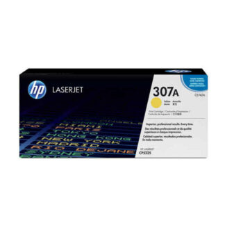 HP 307A Γνήσιο Toner Laser Εκτυπωτή Κίτρινο 7300 Σελίδων (CE742A)
