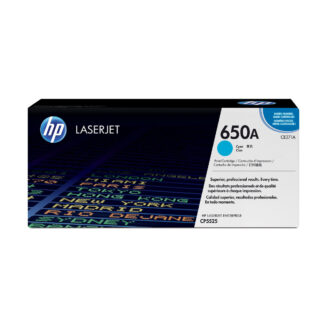 HP 650A Γνήσιο Toner Laser Εκτυπωτή Κυανό 15000 Σελίδων (CE271A)