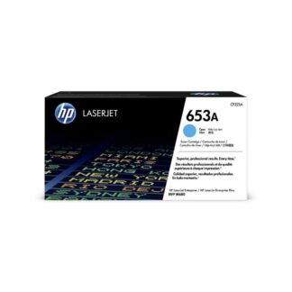 Τόνερ HP Cartucho de tóner original LaserJet HP 653A cian Κυανό