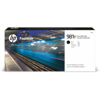 HP 981Υ Γνήσιο Μελάνι Εκτυπωτή InkJet Μαύρο (L0R16A)