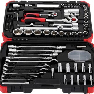 GEDORE red Socket Set 1/4  + 1/2   92-pieces