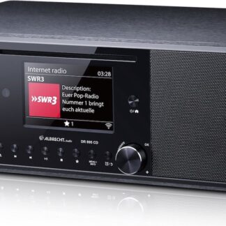 Albrecht DR 895 CD Hybrid Radio black