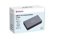 Verbatim USB-C Pro Docking Station 17 Port CDS-17     32172