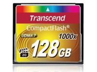 Transcend Compact Flash 128GB 1000x