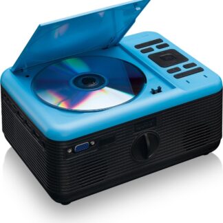 Lenco Projector LCD Full HD Απλής Λάμπας με Ενσωματωμένα Ηχεία Μπλε Κωδικός: LPJ-500BU
