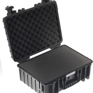 B&W Outdoor Case Type 5000 black with pre-cut foam insert