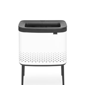 Brabantia Bo Laundry Bin, 60 L white