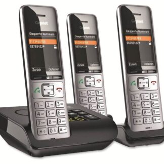 Gigaset COMFORT 500A trio silver-black