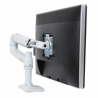 Ergotron LX Επιτραπέζια Βάση Οθόνης έως 32" με Βραχίονα Λευκή