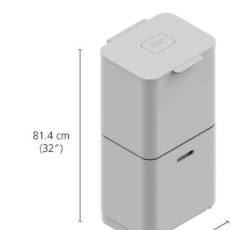 Joseph Joseph Totem Κάδος Ανακύκλωσης Πλαστικός Λευκός 60lt