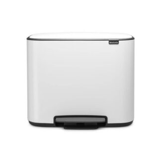Brabantia Bo Pedal Bin 36 L white