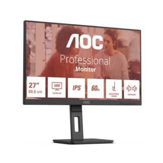 AOC U27E3UF IPS Monitor 27" 4K 3840x2160 με Χρόνο Απόκρισης 4ms GTG