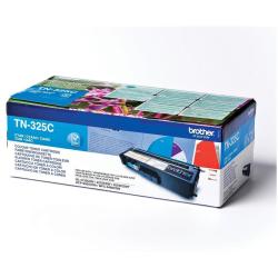 Brother TN-325C Γνήσιο Toner Laser Εκτυπωτή Κυανό High Capacity 3500 Σελίδων (TN-325C)