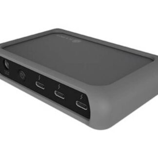 Icy Box Thunderbolt 4 Docking Station με 4K PD και σύνδεση 2 Οθονών Μαύρο (IB-HUB801-TB4)