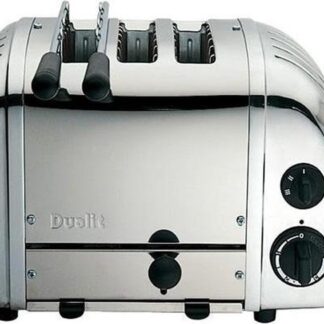 Dualit 2+1 Combi Toaster incl. Pinza Toast polished