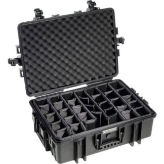 B&W Outdoor Case Type 650 black with divider system