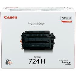 724 H CARTUCCIA NERO  DURATA 12.500 PAG. AL 5  DI COPERTURA.                LBP6750DN