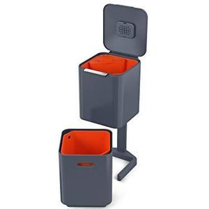 Joseph Joseph Waste Bin Totem 40 L Grey