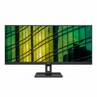 AOC U34E2M/BK VA Monitor 34" 3440x1400 με Χρόνο Απόκρισης 4ms GTG