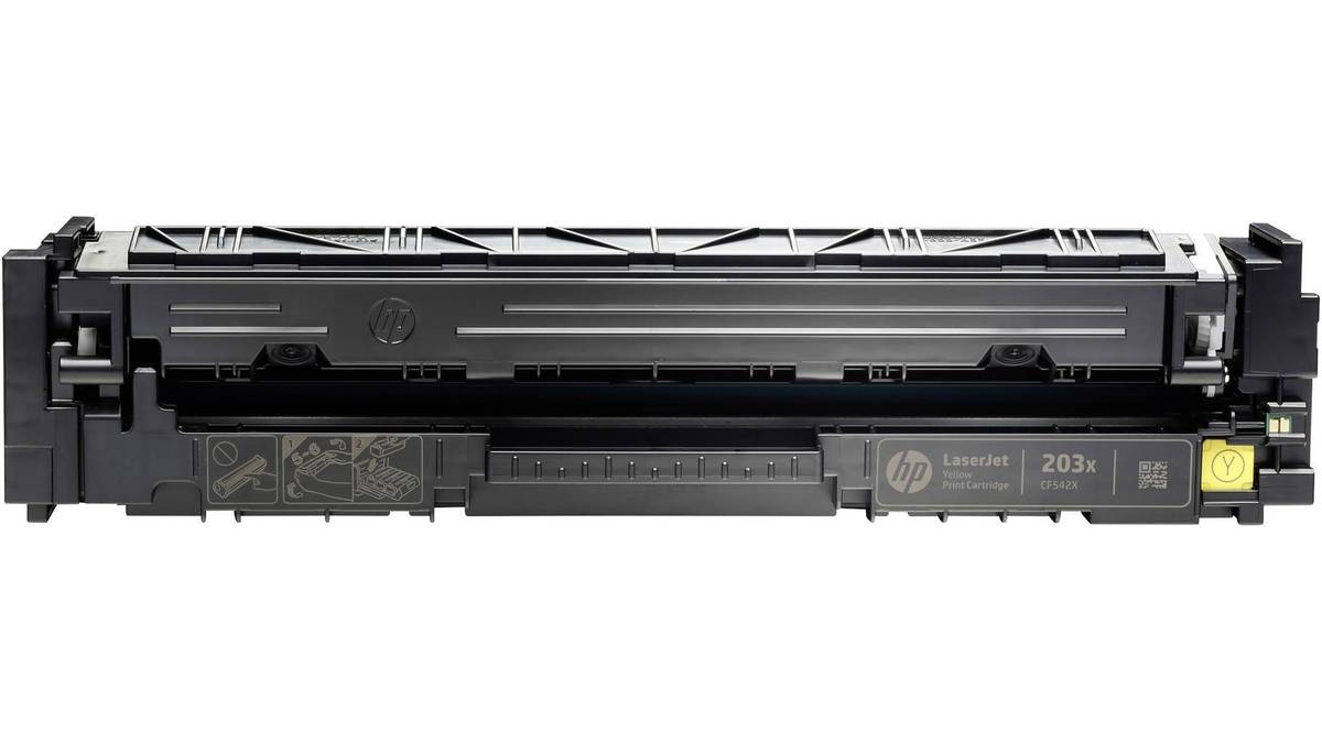 HP 203X Γνήσιο Toner Laser Εκτυπωτή Κίτρινο High Yield 2500 Σελίδων (CF542X) - Image 2