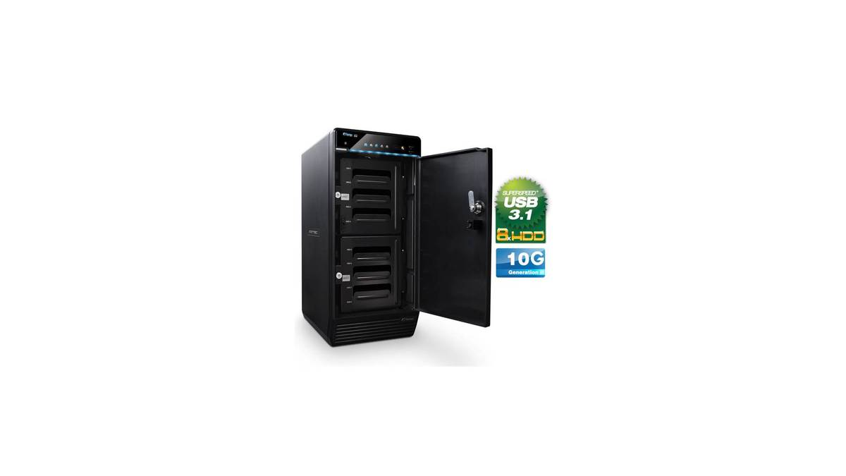 FANTEC QB-X8U31 8x 3,5 SATA HDD USB 3.1