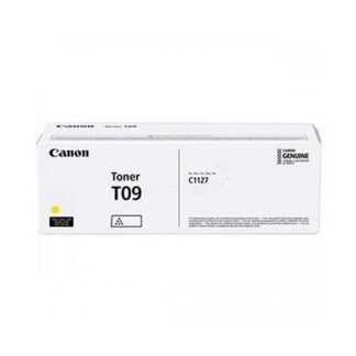 Canon T09 Γνήσιο Toner Laser Εκτυπωτή Κίτρινο 5900 Σελίδων (3017C006)