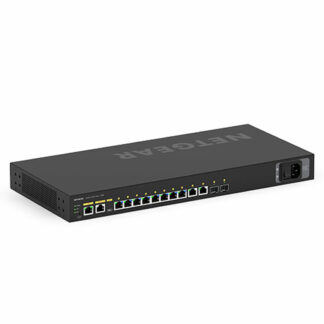 NetGear GSM4212p Managed L2 PoE+ Switch με 12 Θύρες Gigabit (1Gbps) Ethernet και 2 SFP Θύρες