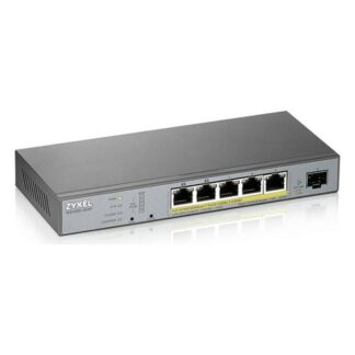 Zyxel GS1350-6HP Managed L2 PoE+ Switch με 5 Θύρες Gigabit (1Gbps) Ethernet και 1 SFP Θύρα