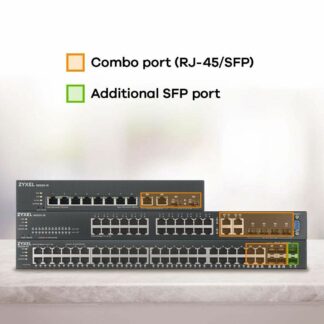Zyxel GS2220-50 Managed L2 Switch με 44 Θύρες Gigabit (1Gbps) Ethernet και 6 SFP Θύρες