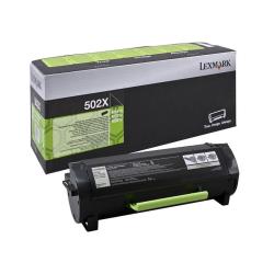 Lexmark 502XE Γνήσιο Toner Laser Εκτυπωτή Μαύρο High Yield Extra High Yield 10000 Σελίδων (50F2X0E)