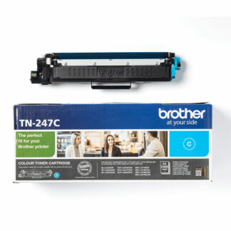 Brother TN-247C Γνήσιο Toner Laser Εκτυπωτή Κυανό High Yield 2300 Σελίδων (TN-247C)
