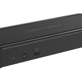 Belkin USB-C Docking Station με HDMI/DisplayPort 4K PD Ethernet και συνδεση 3 Οθονών Μαύρο (INC003VFBK)