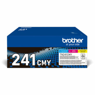 Αυθεντικό Φυσίγγιο μελάνης Brother TN241CMY Κίτρινο Κυανό Mατζέντα